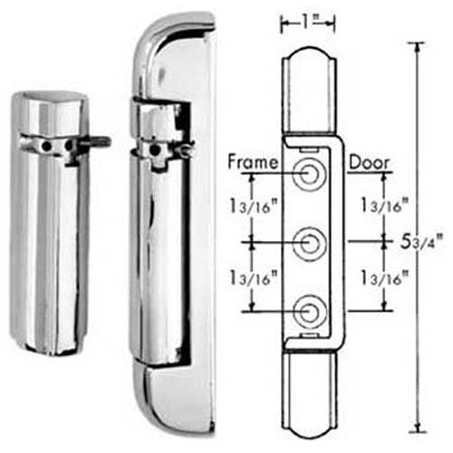 Kason 10218000004 Hinge Chrome 7/8