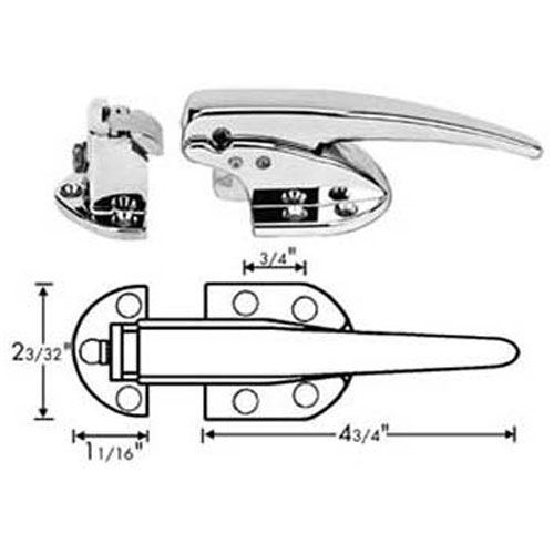 Kason 10930C00004 Latch W/Strike
