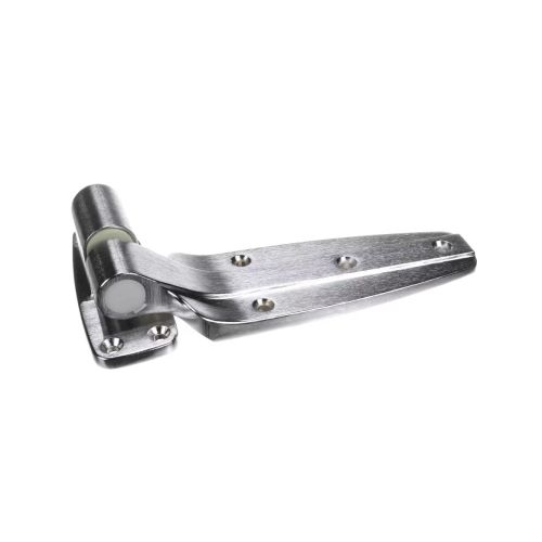 Kason 11245000088 Door Hinge Brushed Chrome Flush R.H