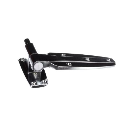 Kason 11248000030 Hinge Assembly Spring Assisted Polished Chrome 2" Offset