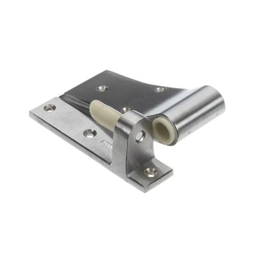 Kason 11253000002 Oblique Hinge Lower Brushed Chrome RH