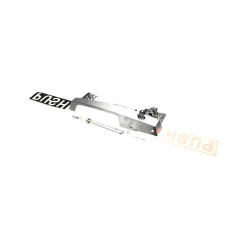 Kason 1236C-00004 Latch W/Lock Heavy Duty Brush Chrome Handle