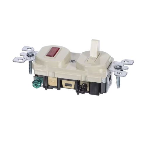 Kason 3ELE00V0277 Toggle Switch W/Indicator Light Single Pole 15A 120V