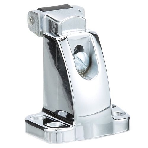 Kason 56-5005 Polished Chrome Strike, 3-3/8" x 2-1/16", For Latch