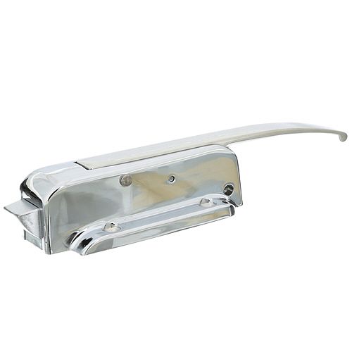 Kason 56L05020 SAFEGUARD® Walk in Latch W/O Lock, Latch 11-1/8" Long OD, 3-3/8" WIDE OD, Polished Chrome