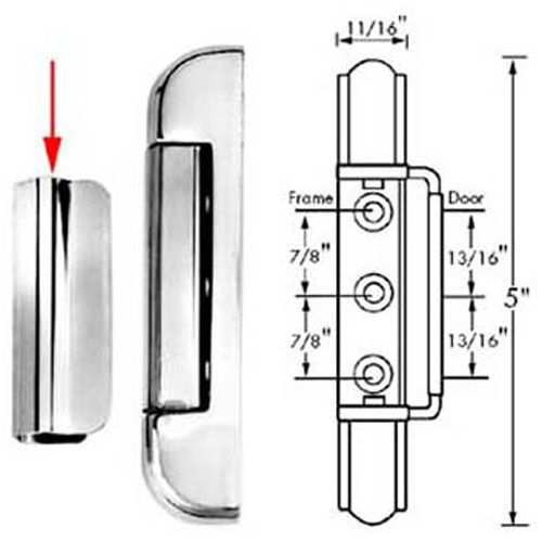 Kason 90212003610015F Kason® - 90212003610015F, Hinge Cover