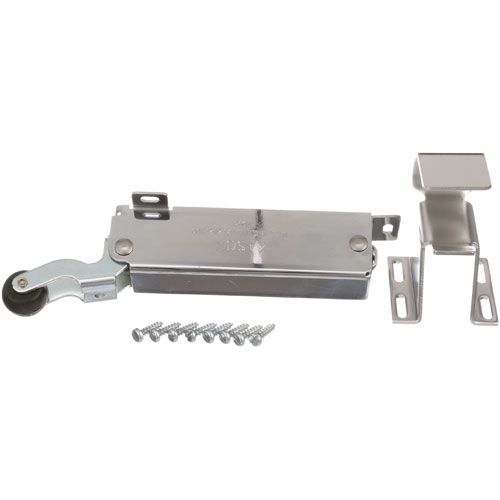 Kason K-261891 Hydraulic Door Closer W/ 5-3/4" Mount Holes & 1-1/8" Offset Hook, 7"h X 2-1/2" W, Body, 