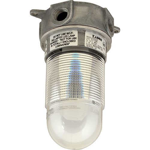 Kasonâ® - 11806ledgu24fixture,Ledw/Globe,11w For Kason - Part# 1001806led000