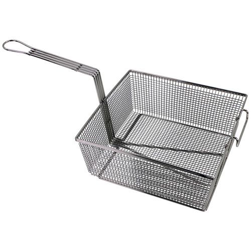 KEAP35611L Full Size Fryer Basket 13"L X 12-1/4"W X 5-3/8"H W/Front Hook