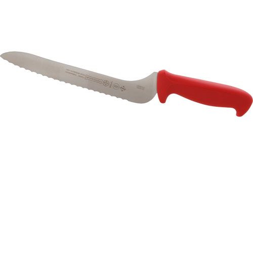 Knife,Sandwich , 9",Red,Serrated For Allpoints - Part# 1371298