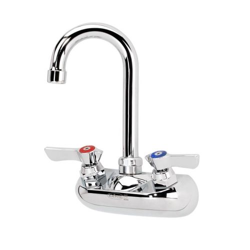 Krowne 10-400L Center Wall Mount Faucet Silver Series 4