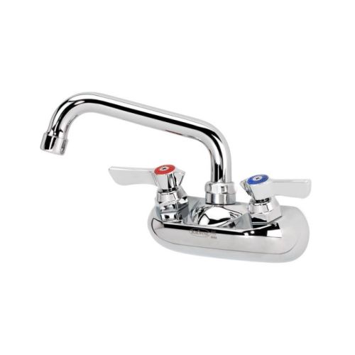 Krowne 10-406L Center Wall Mount Faucet Silver Series 4 