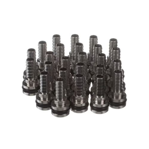 Lancer 1002307-BP25 Syrup Outlet 1/4" Barb SS Pack of 25 Flojet