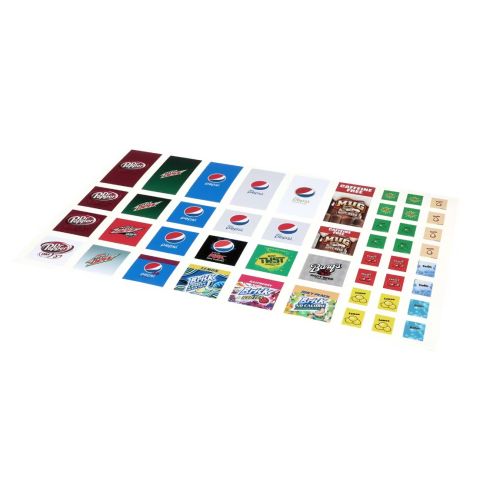Lancer Juice Machines 82-3878-P Major/Minor Bonus Label Kit FS