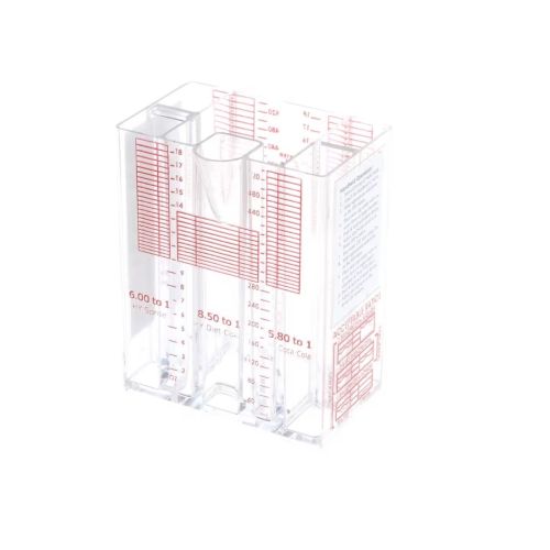 Lancer Juice Machines CC-23153 Square Generic Ratio Cup 5.0:1–5.5:1