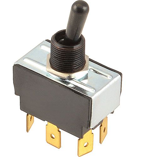 Lang LG2E30303-16 Toggle Switch On/Mom/On, Black