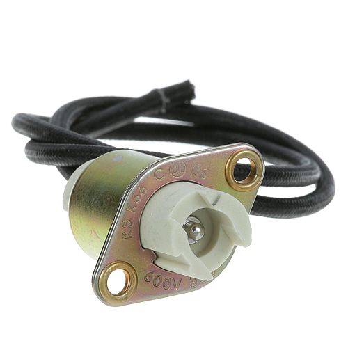 Lang LG31602-01 Socket For Snap-In Elements, 7/8" Dia Panel Hole, Wire 16"