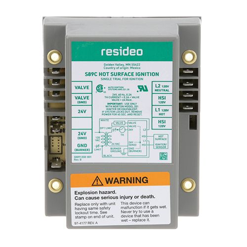 Lincoln 369532 Single Trial Ignition Control 24V 60HZ 0.2 AMP