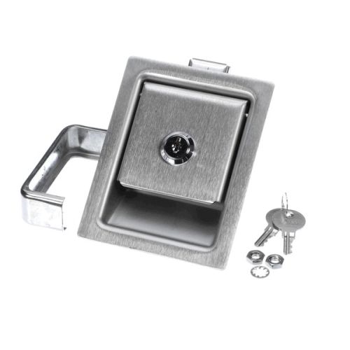 FWE LTHPDLLK-STD50 Paddle Latch Lock 4" X 5" 1/2" Stainless Steel