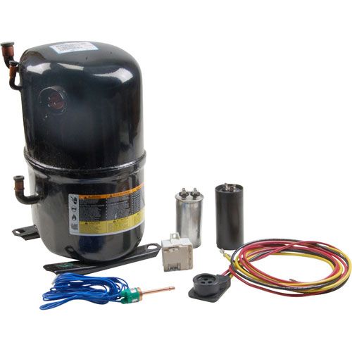 Manitowoc MAN7603283 Ice Machine Compressor 3/4" Suction 1/2" Discharge 208V