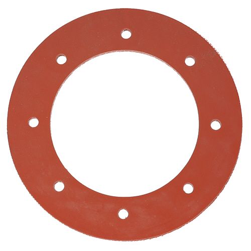 Market Forge 08-4413 4-1/4" Red Silicone Probe Plate Gasket W/ 1-1/4" MT Hole CTRS