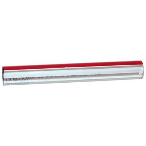 Market Forge 97-6642 Red & White Stripe Sight Glass Tube, 5/8" X 4-3/4"