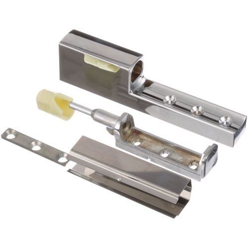 McCall 000-CIX-0030 Chrome Cam Lift Edgemount Hinge Assembly, 5-11/16" Od