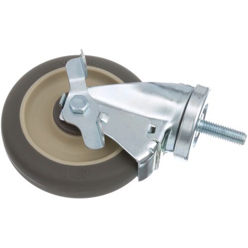 Mccall MCC597 Thrded Stem Caster W/BRK 5 W  1/2-13