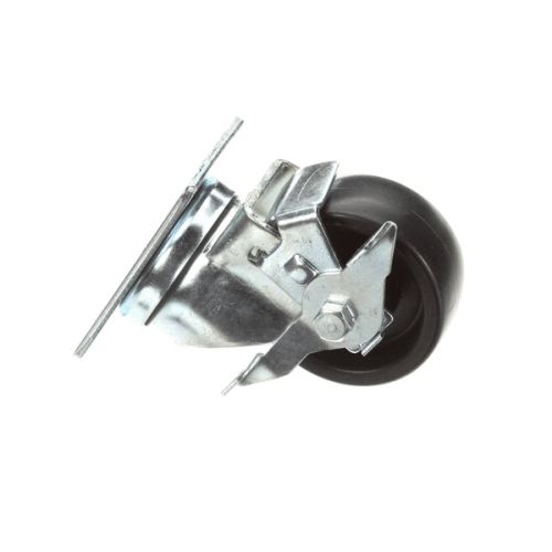 Delfield MCP00175 Refrigerator Caster Plate Swivel Brake 3"