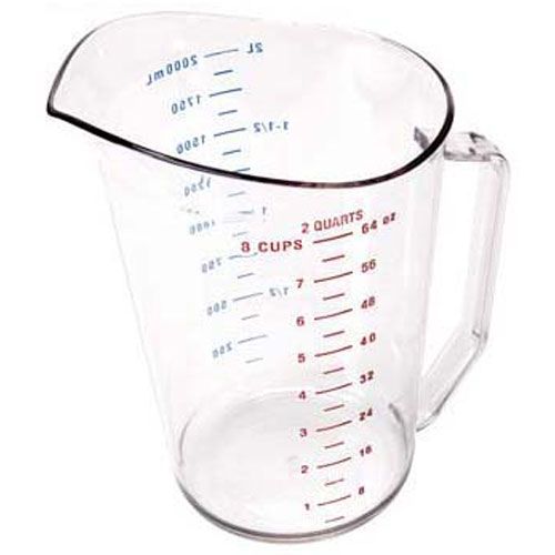 Measure Plas 2 Qt For Rubbermaid - Part# Rbmd3217