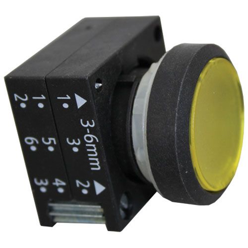 Meiko 9604404 Pushbutton - Yellow