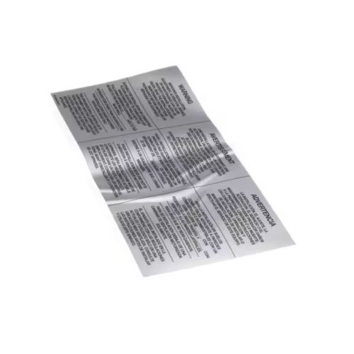 Middleby Marshall 35000 Warning Label Improper Install