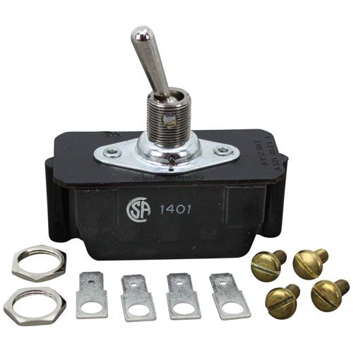 Nieco 4099 Toggle Switch DPST 1/2" ON/OFF 20A/250V