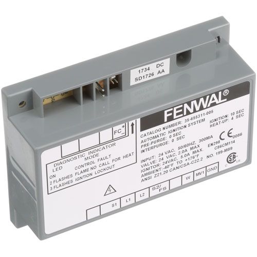 Nieco NC16921 Ignition Module W/ 3 Female Disconnect Terminals 50/60 Hz