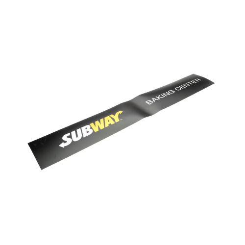 Nu-Vu 52-0251-A Label Logo Subway Baking Center 35-7/8" X 5-7/8"