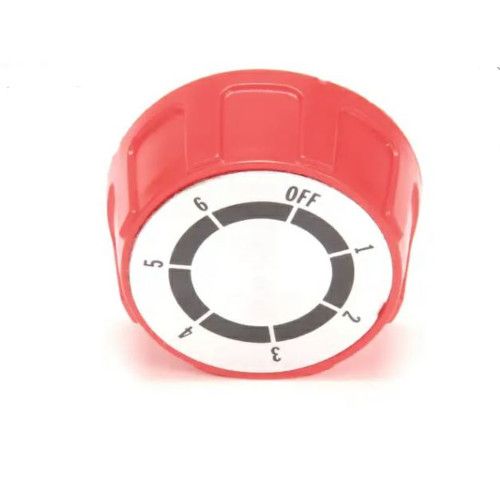Star Mfg P9-70701-41-2 Control Knob Red 6-Heat Off-1-6