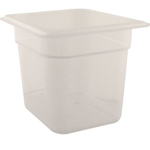 Pan 1/6 X 6 Plastic Semi-Clear For Cambro - Part# 66pp(190)