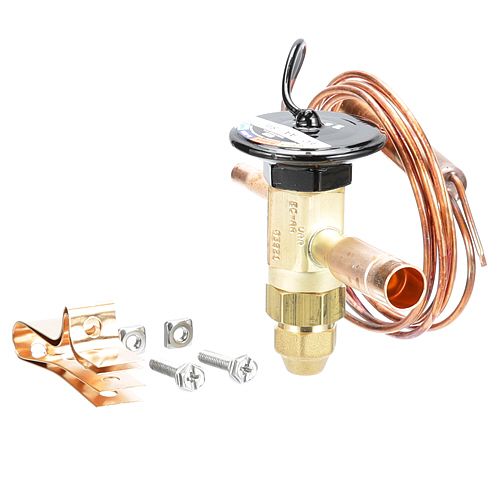 Parker Hannifin 040315-01 Thermostatic Expansion Valve, 1/4 inch Inlet, 1/2 inch Outlet, 60 Capacity
