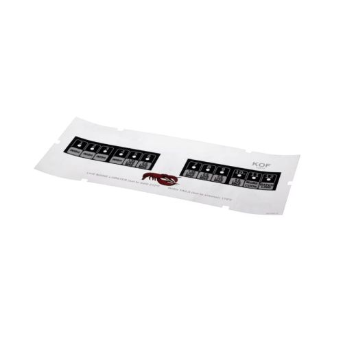 Pitco A6110201 Control Panel Overlay
