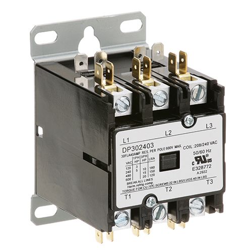 Pitco P5045357 Contactor (3 Pole,30 Amp,240V)