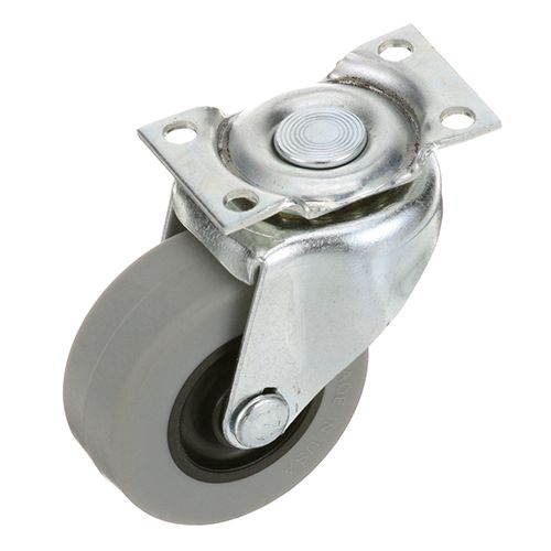 Pitco P6071062 2" DIA Swivel Plate Caster W/O Brake, 75 LBS Load Capacity