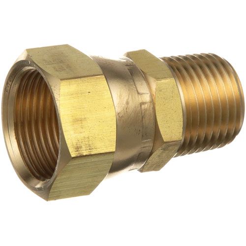 Pitco PT60127601 Fryer Flare Swivel Gas Connector, 1/2" MPT x 15/16" 