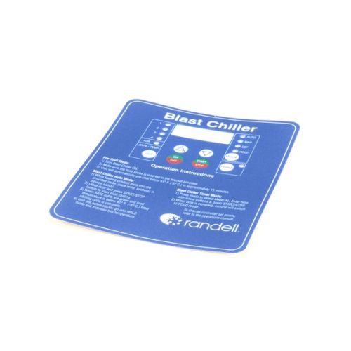 Randell PP LBL1601 Label/Overlay Without Holes