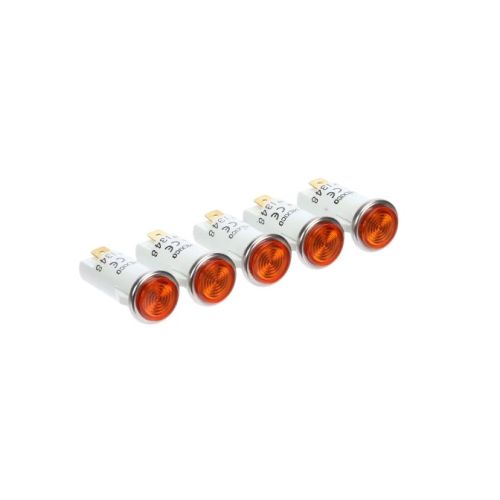 Prince Castle 71-135-1S Indicator Pilot Light Amber 120V 5PK
