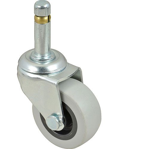 Prince Castle 89-112S Stem Caster 2"Od,7/16",SW Vl2