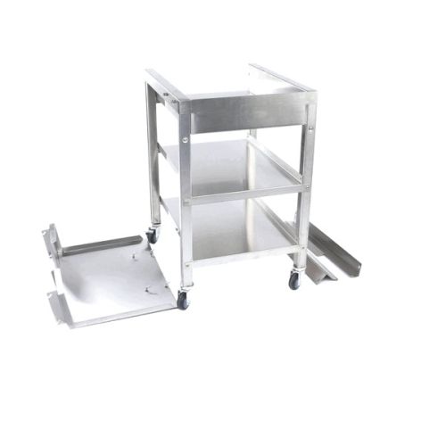 Winston Products PS1682 Tray Cart With Basket Stand