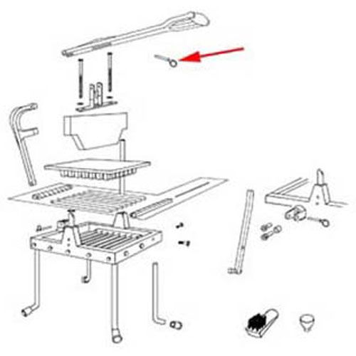 Pull Pin For Vollrath Oem Parts - Part# 4412r