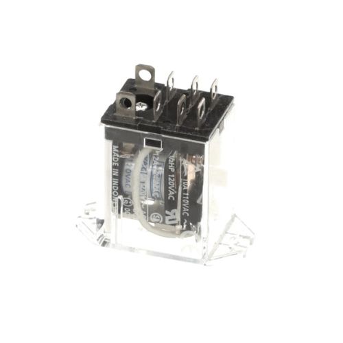 BKI (Barbeque King) R0197 DPDT Flanged Relay 110/120V