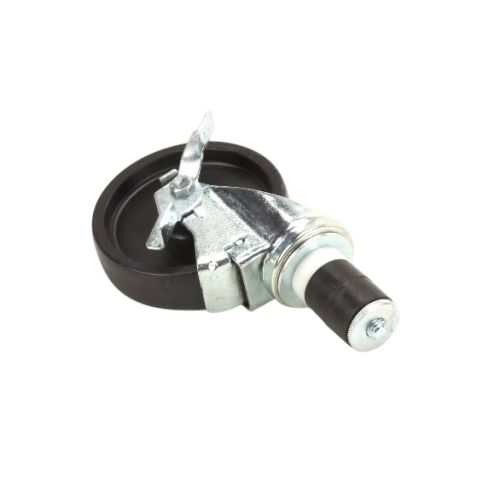 Randell HD CST1451 Caster 5" Swivel W/Brake Black Stem