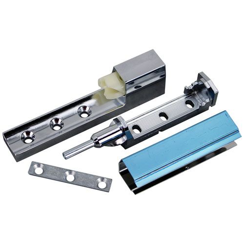 Randell HD HIN1101 Chrome Edgemount Cam Lift Hinge includes Screw Centers,Length 5-3/4";width 1-1/16"
